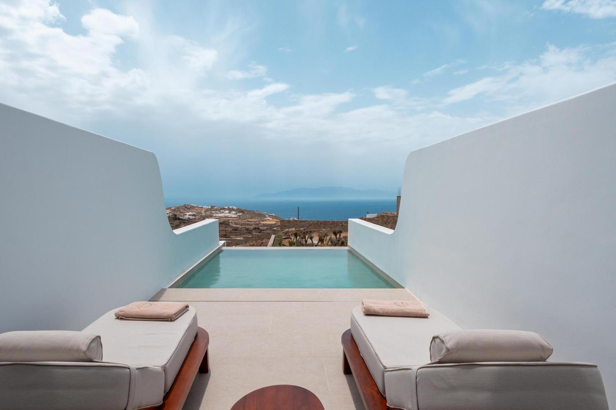 Muse Of Mykonos Luxury Suites Mykonos Town Eksteriør bilde