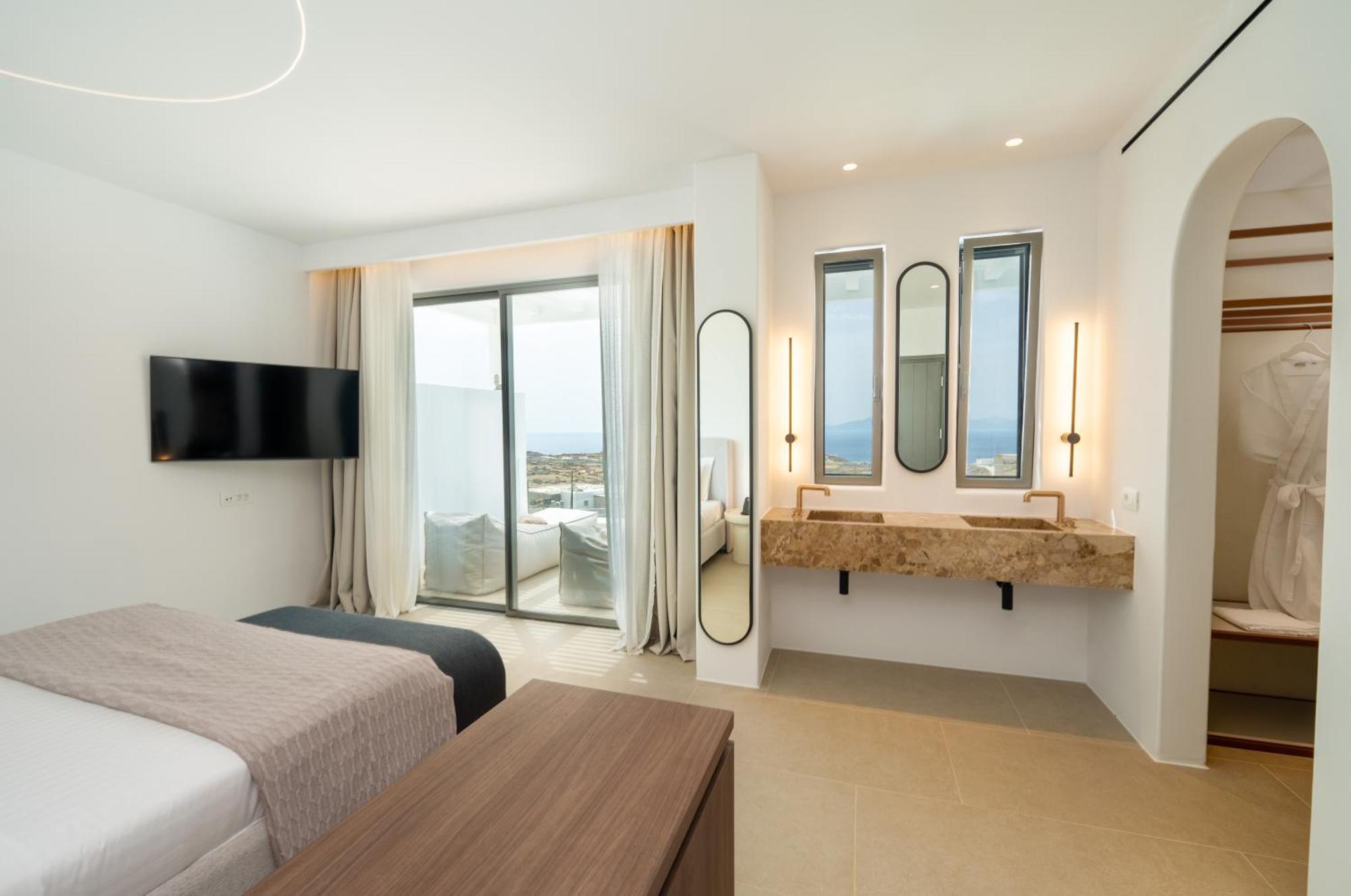 Muse Of Mykonos Luxury Suites Mykonos Town Eksteriør bilde