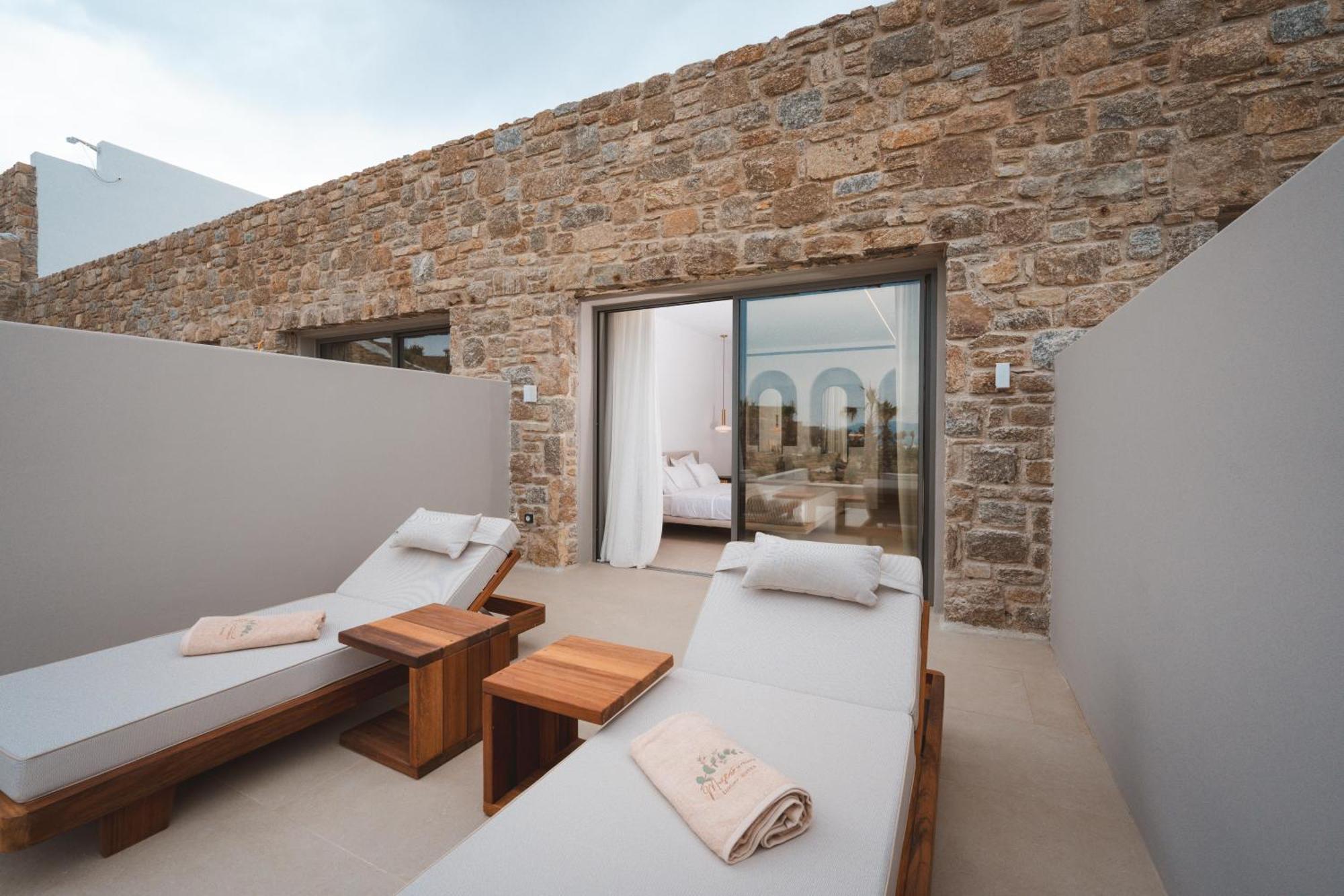 Muse Of Mykonos Luxury Suites Mykonos Town Eksteriør bilde