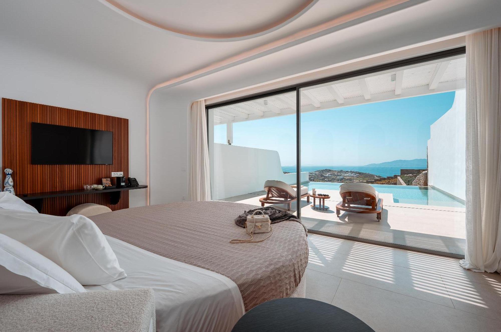Muse Of Mykonos Luxury Suites Mykonos Town Eksteriør bilde