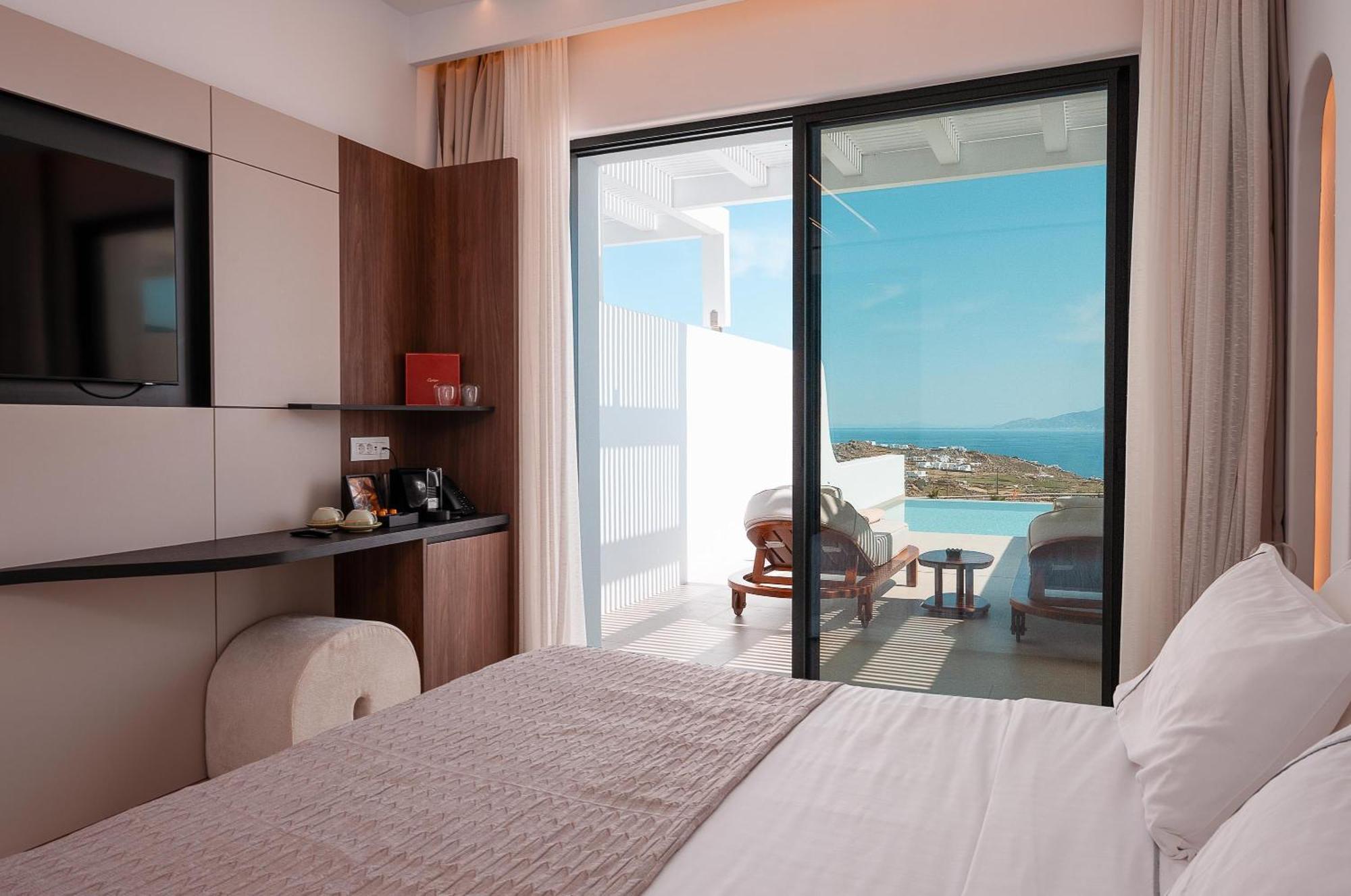 Muse Of Mykonos Luxury Suites Mykonos Town Eksteriør bilde
