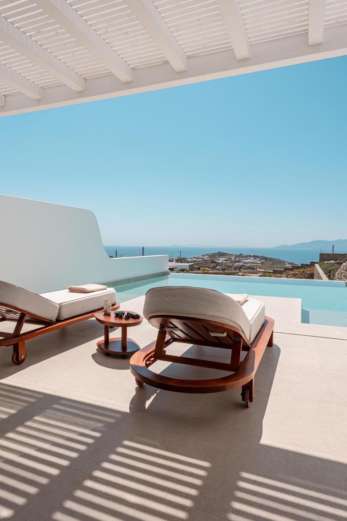Muse Of Mykonos Luxury Suites Mykonos Town Eksteriør bilde