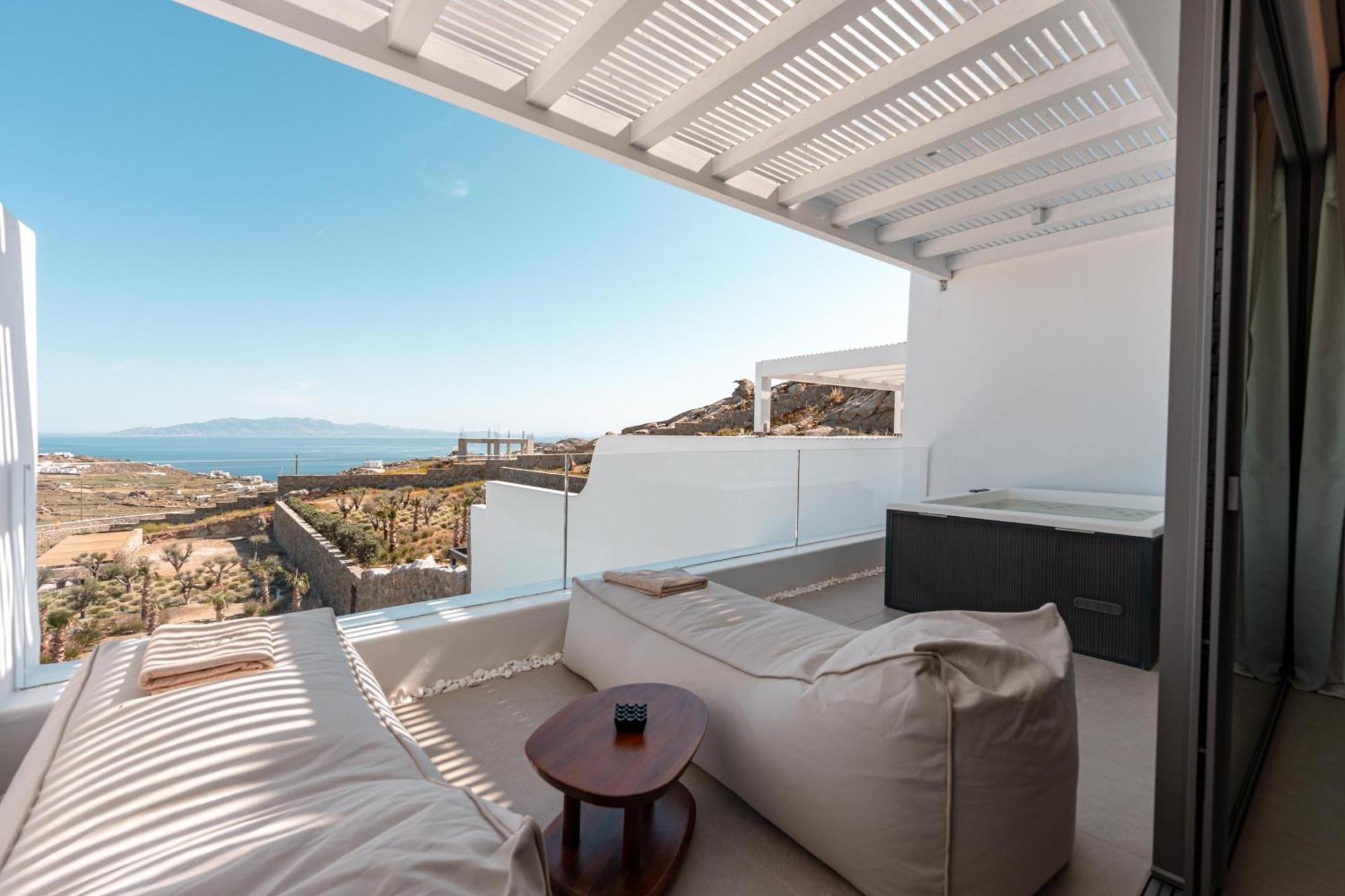 Muse Of Mykonos Luxury Suites Mykonos Town Eksteriør bilde