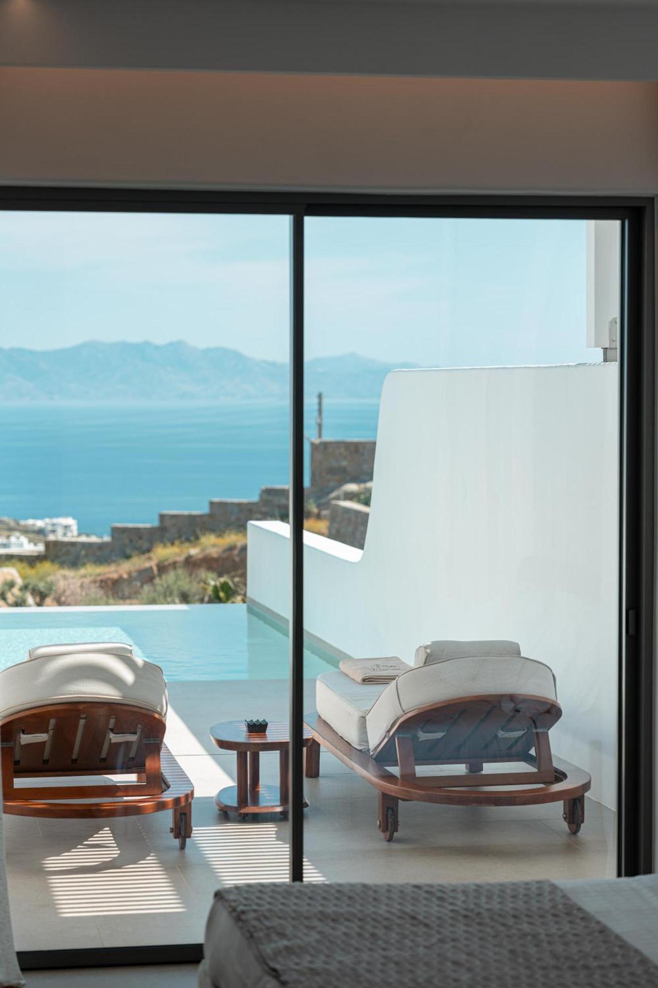 Muse Of Mykonos Luxury Suites Mykonos Town Eksteriør bilde