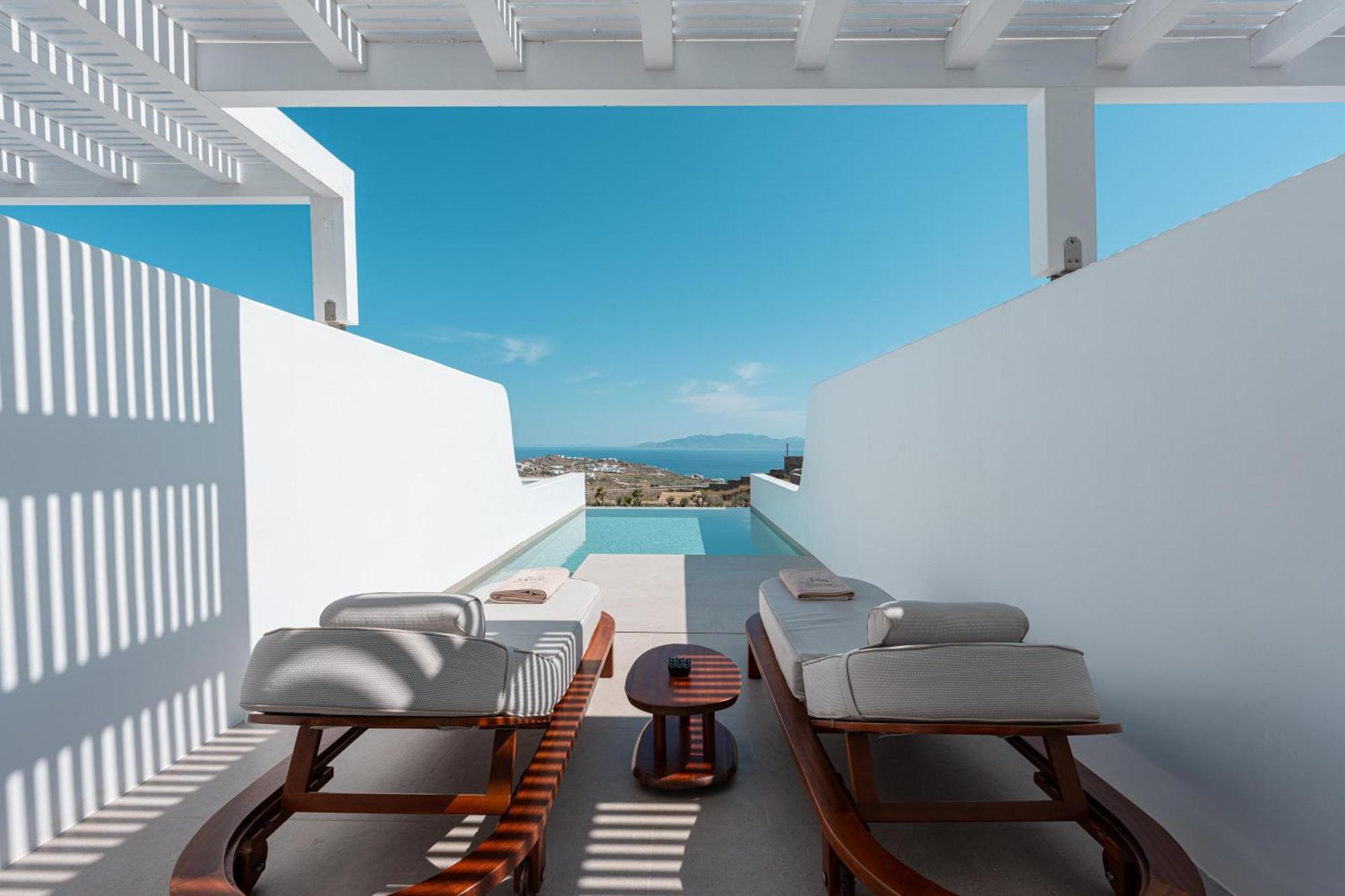 Muse Of Mykonos Luxury Suites Mykonos Town Eksteriør bilde