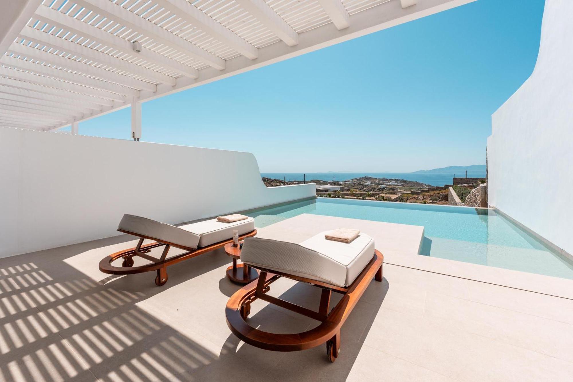 Muse Of Mykonos Luxury Suites Mykonos Town Eksteriør bilde